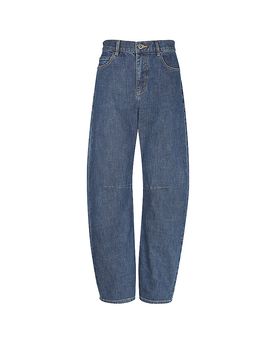 Jeans Balloon Fit azul 28