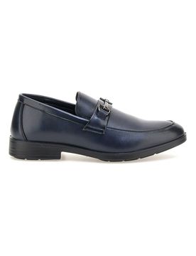 Mocassini blu con morsetto 9016 44