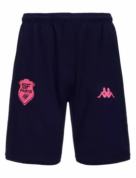 Shorts Stade Français Alozip 7 2023/24 - Bleu - male - Size: S - Kappa - FashionsVida
