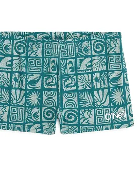 Slip De Bain Boxer Print Racer Blue Bricks 5-6 Années Garçon