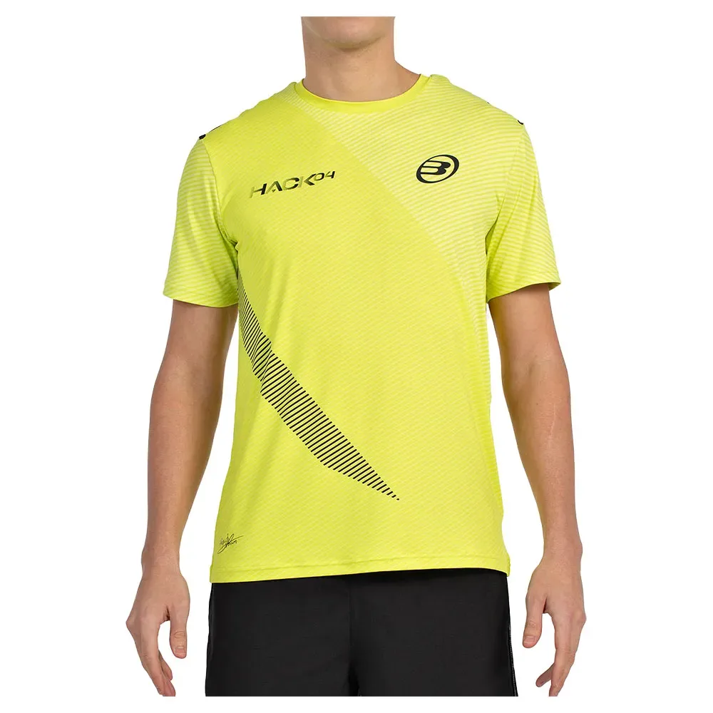 Paquito 25v Short Sleeve T-shirt Lime L - Bullpadel - FashionsVida