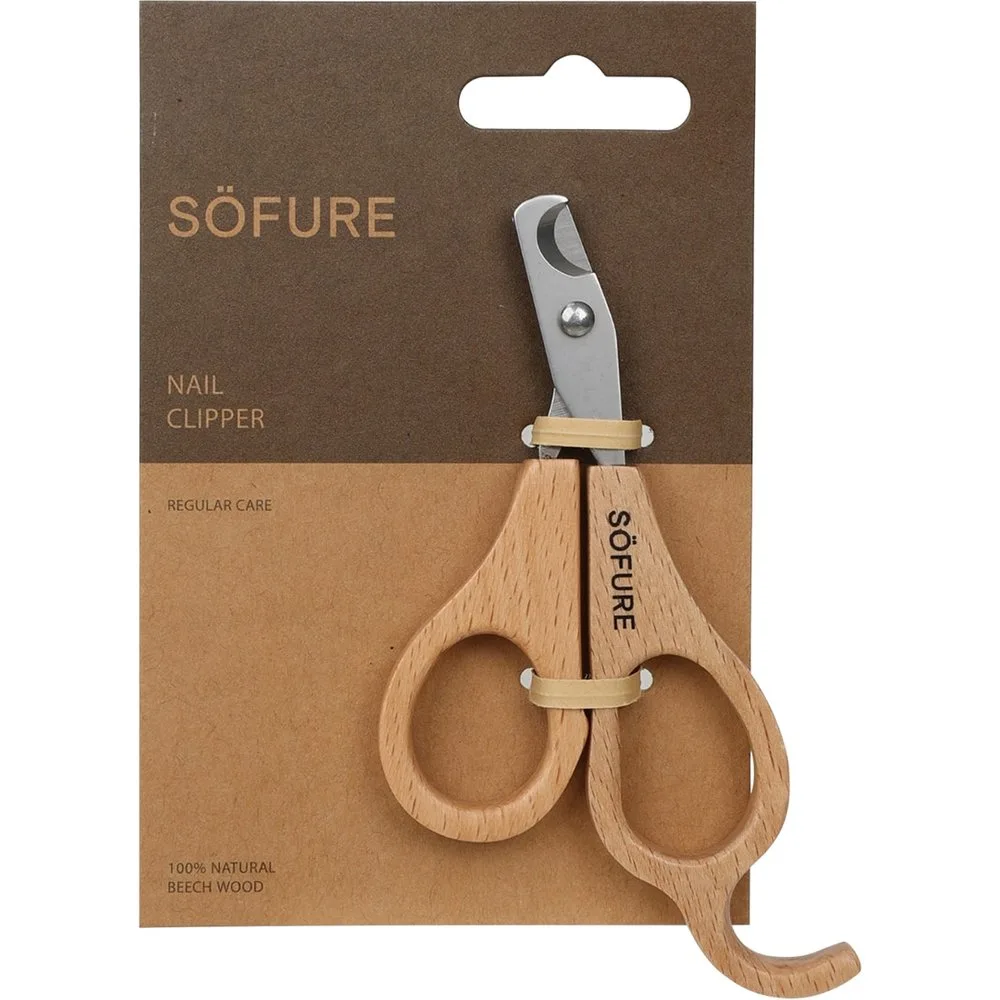 Cortauñas para perros y gatos madera - SOFURE - FashionsVida