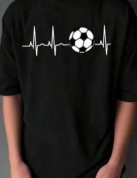 Camiseta de cuello redondo de manga corta con estampado informal para niños preadolescentes, top de verano - Shein - FashionsVida