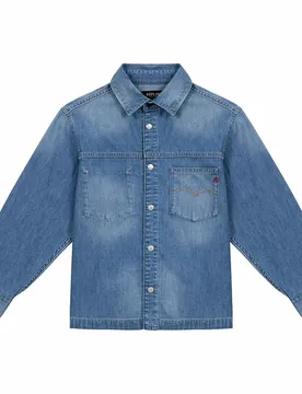 Chemise à Manches Longues Sb1128.050.770 410 Light Blue 14 Années Garçon