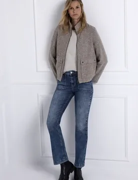 Bootcut Jeans female Blau - Street One - FashionsVida