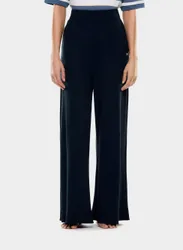 PANTALONE IN JERSEY DI VISCOSA STRETCH M