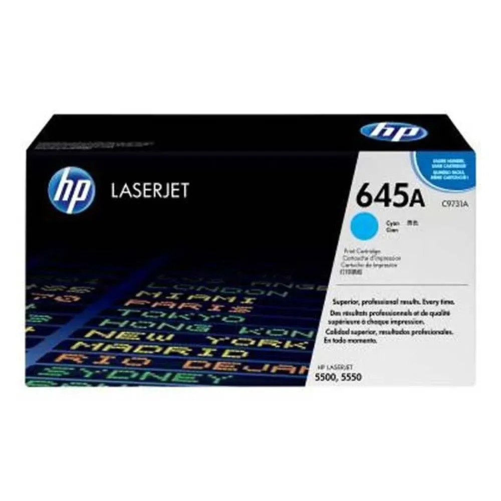 Ink Toner 645a Cyan One Size unisex - HP - FashionsVida