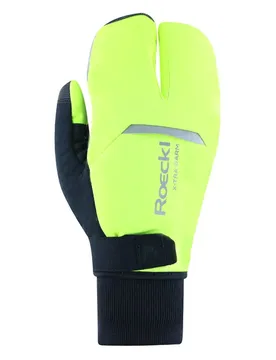 Villach 3 Fingerhandschuhe, gelb 8,0