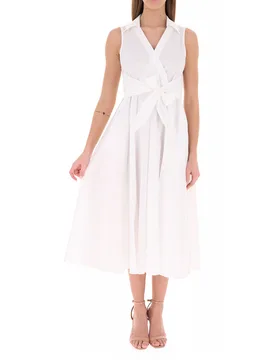 Abito con fiocco BIANCO S - Fracomina - FashionsVida