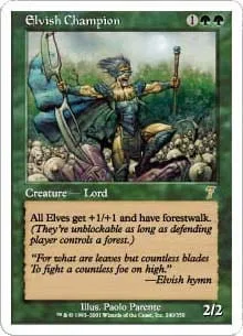 Elvish Champion 7th Edition - Magic: The Gathering - FashionsVida