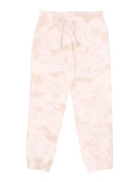 Pantalone Tuta Leggero Donna Sportswear Mid-rise Cloud-dye Joggers Sanddrift/white