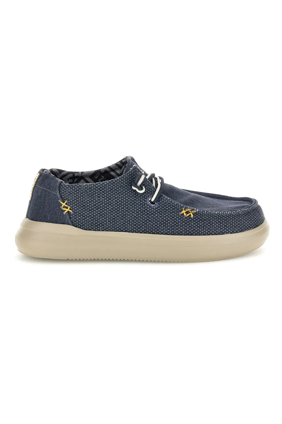 Mocassini blu con lacci U.s. golf club S2694US4636 41 - US GOLF CLUB - FashionsVida
