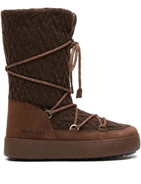 Knit Mini Boots with Non-Slip Sole for Women