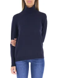 Dolcevita misto seta BLU NAVY M