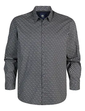 Camicia A Maniche Lunghe M-300-sil060 Sky Captain 6XL - Petrol industries - FashionsVida