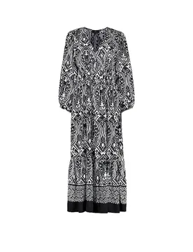 Monari Maxi robe noir 34 - monari - FashionsVida