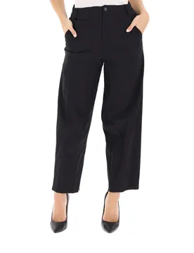 ABSIZE Pantalone wide leg NERO 48 - ABSIZE - FashionsVida
