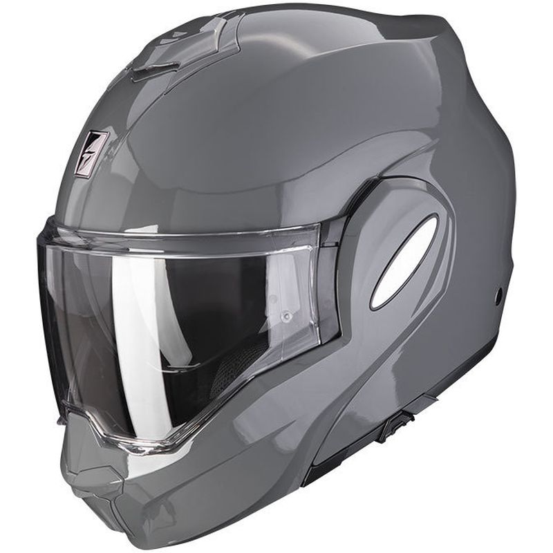 Casco Moto Modulare P/J EXO-TECH EVO SOLID Grigio C taglia XL