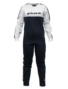 Survêtement 100 White / Blue S - Givova - FashionsVida