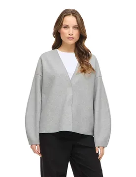 Giacca Juice Loose Light Grey Melange 42