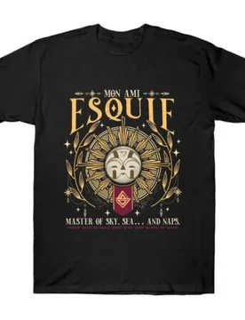 ESQUIE CLAIR OBSCUR EXPEDITION 33 Gift Clothes for RPG gamer 100% cotton printed tee Short Sleeve Graphic T-Shirt All size tops - Aliexpress - FashionsVida