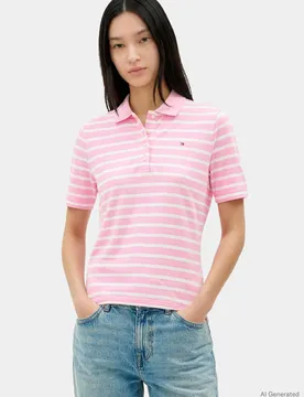 REG PIQUE POLO SS female