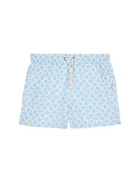 Badeshorts NORA ETHNO hellblau XL herren