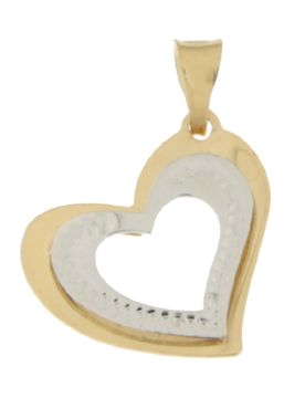 Ciondolo Donna Oro Giallo Bianco GL100678