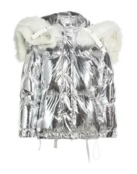 Pufferjacke & Daunenjacke Damen Silber L,S Damen