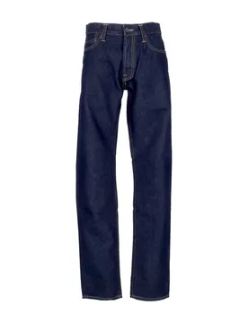 Jeans Uomo Klondike Pant Blue One Wash - CARHARTT WIP - FashionsVida