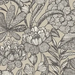 Papel pintado TNT Floral Madagascar