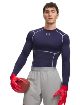 T-shirt à Manches Longues Heatgear Elite Compression Blue / Reflective 2XL