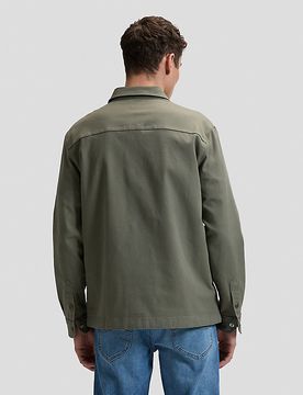 Relaxed 2 Pocket Overshirt Lichen Olive Größe M male