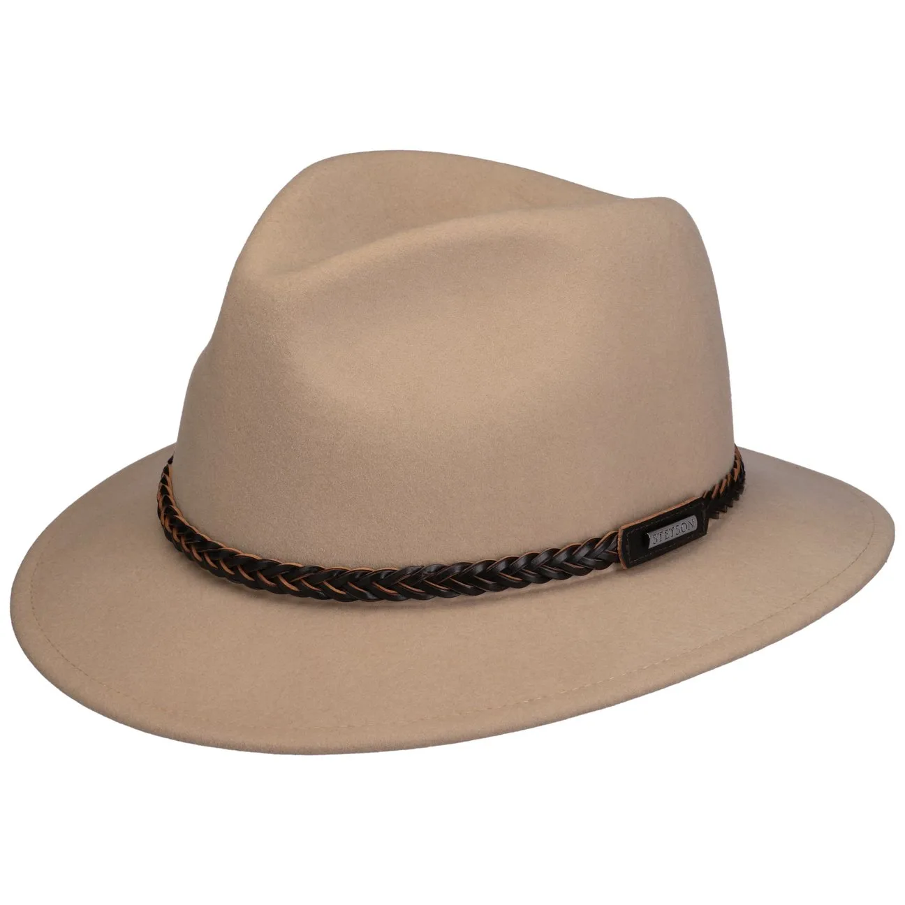 Traveller Woolfelt/Fur by - cream white - Herren - Size: L (58-59 cm) - Stetson - FashionsVida