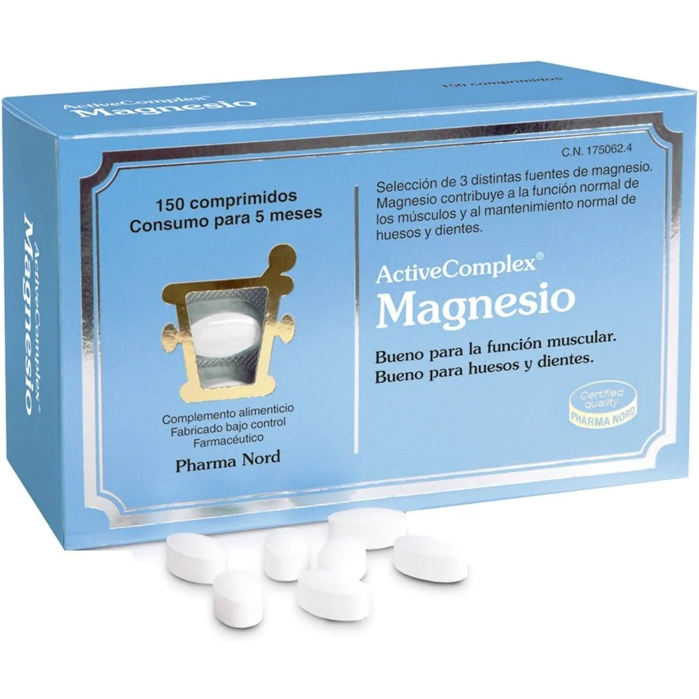 Comprimidos ActiveComplex Magnesio - Pharma Nord - FashionsVida