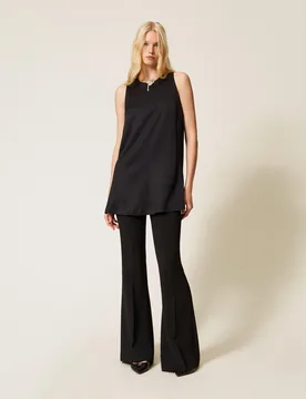 Twinset Tunique en satin - TWINSET - FashionsVida