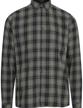 Solid Camisa 'Court' azul / verde