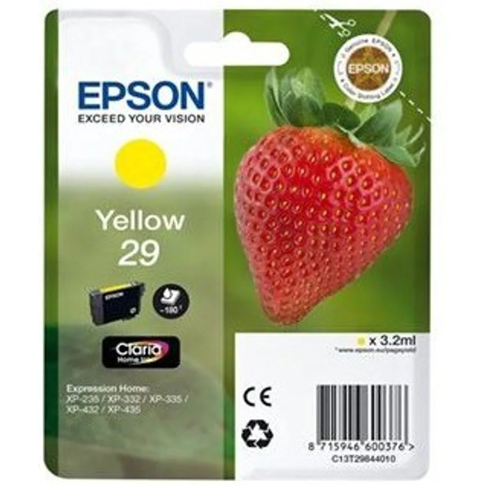 Cartucho original 29 Amarillo (C13T29844010) - Epson - FashionsVida