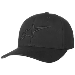 Ageless Curved Flexfit Cap by - black-black - Unisex - Size: S/M (54-57 cm)