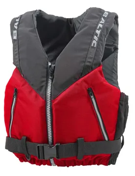Genua Pro Life Jacket Red / Black M unisex - Baltic - FashionsVida