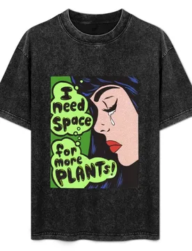 I Need Space.. For More Plants! T-Shirt Odor Resistant Short Sleeve Top - Aliexpress - FashionsVida