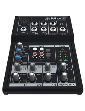 Mixeur Audio Mix5 Black One Size unisex - Mackie - FashionsVida
