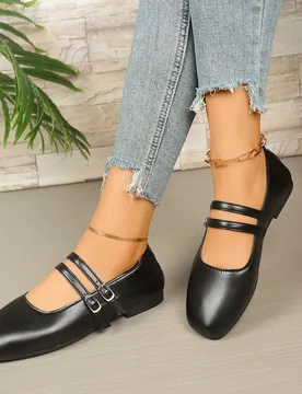 Zapatos de punto con punta puntiaguda y decoración de lazo para mujer talla grande, mocasines transpirables sin cordones, zapatos casuales cómodos, - Shein - FashionsVida