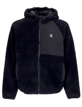 Orsetto Uomo Wolfe Zip Hoodie Flint Black