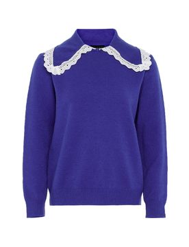 NAEMI Jersey azul / blanco