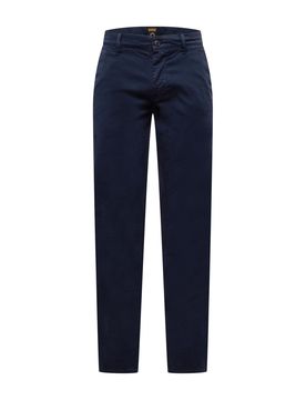 BOSS Pantalón chino azul oscuro
