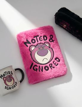 Quaderno in peluche Toy Story - rosa shocking