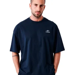 X Paris T-shirt à Manches Courtes Essentials Blue Navy M