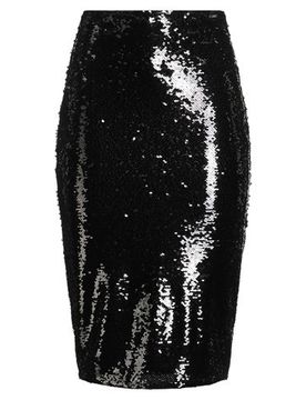 Midi-Rock Damen Schwarz L,M,S,XS Damen