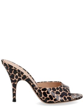 Leopard-print Calf Hair Pumps